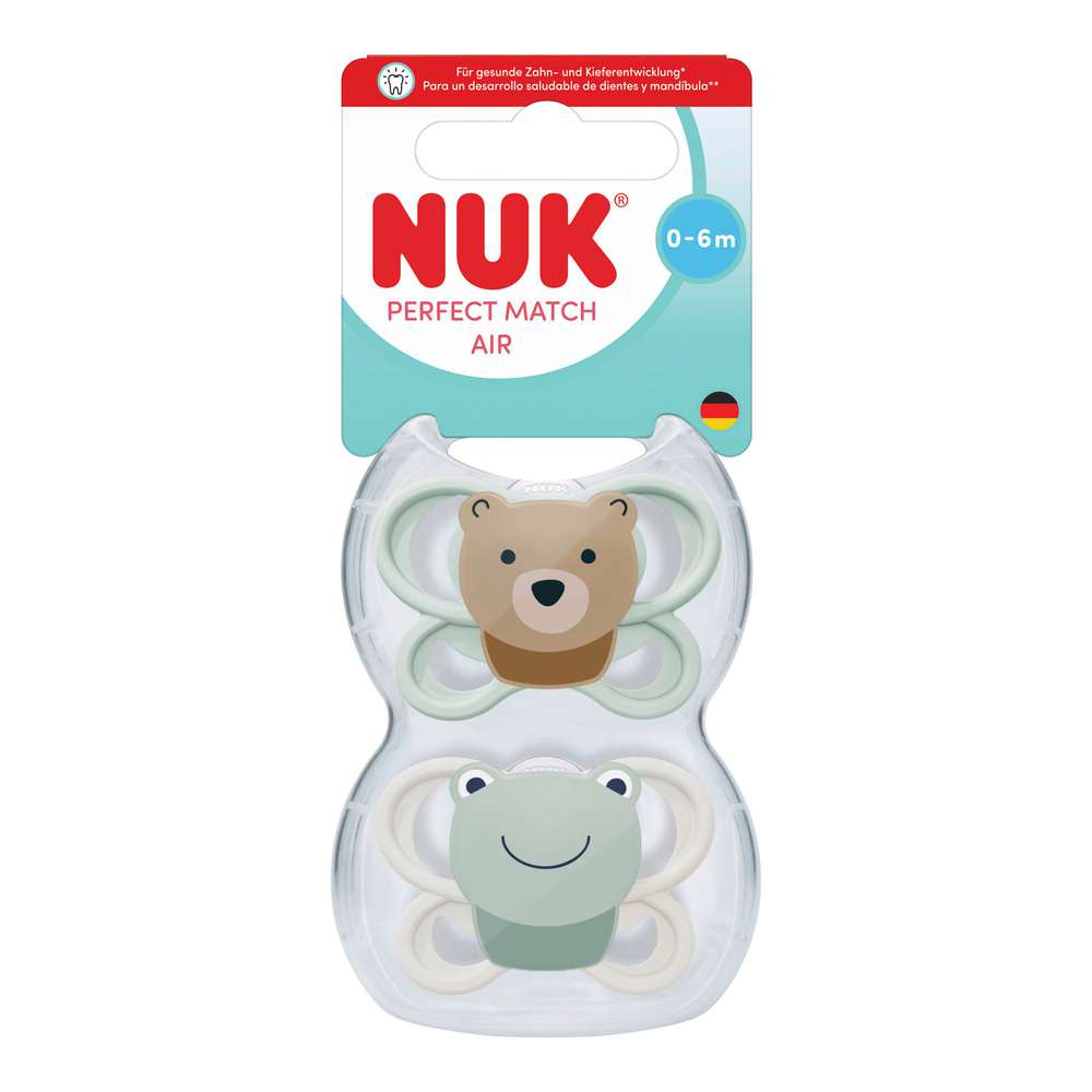 Produktabbildung Nuk Perfext Match Air Schnuller, 0-6 Monate
