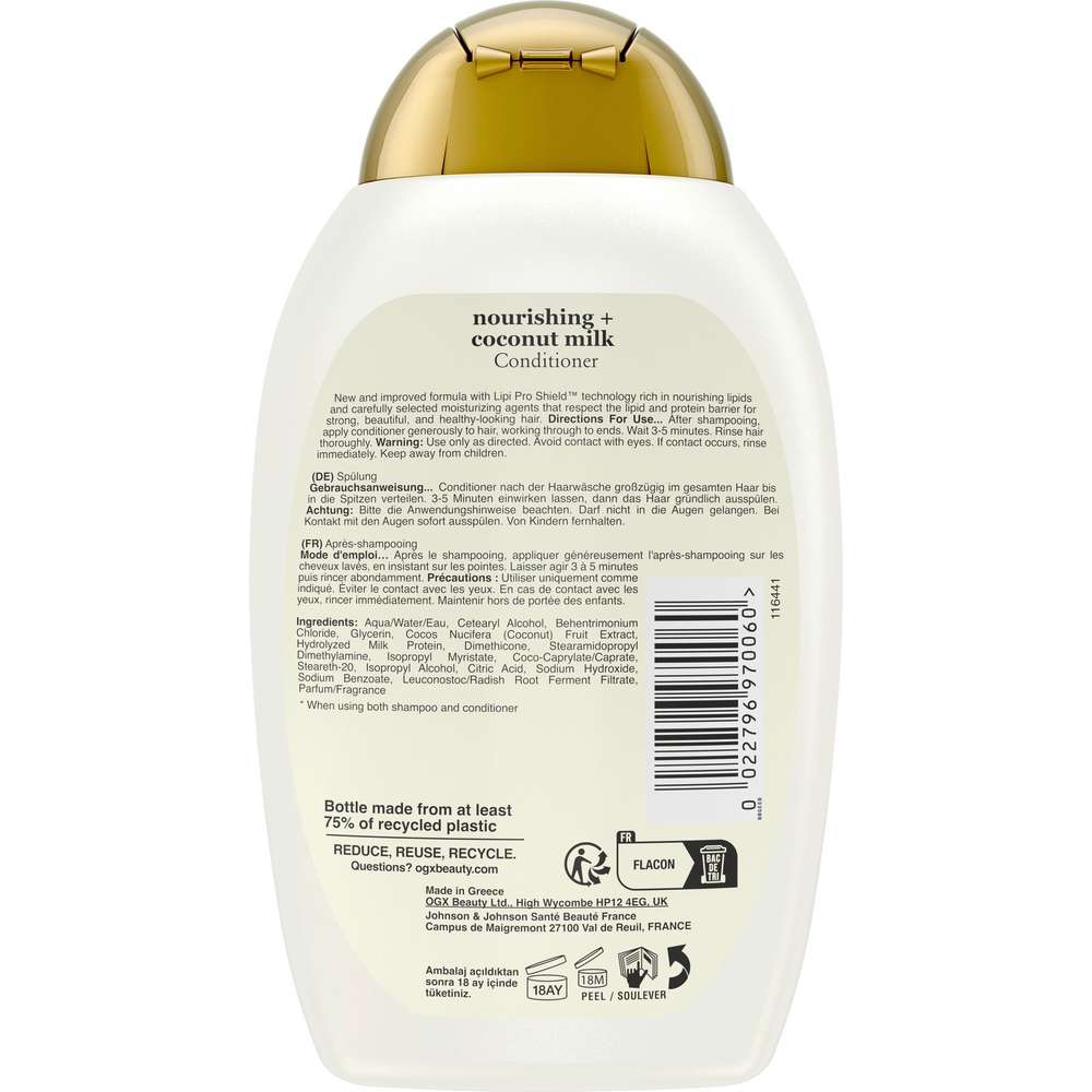 Produktabbildung OGX Conditioner, Kokosnussmilch
