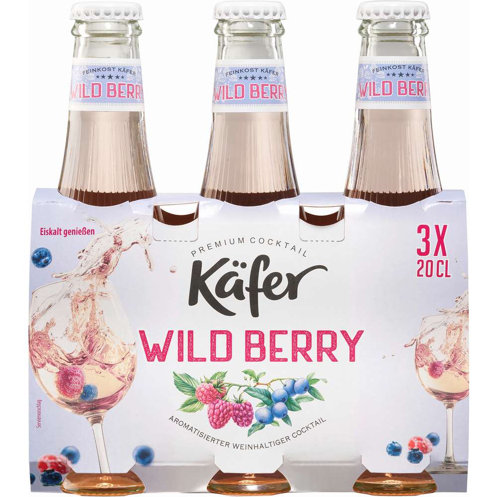 Produktabbildung Käfer Wild Berry, Weinhaltiger Cocktail