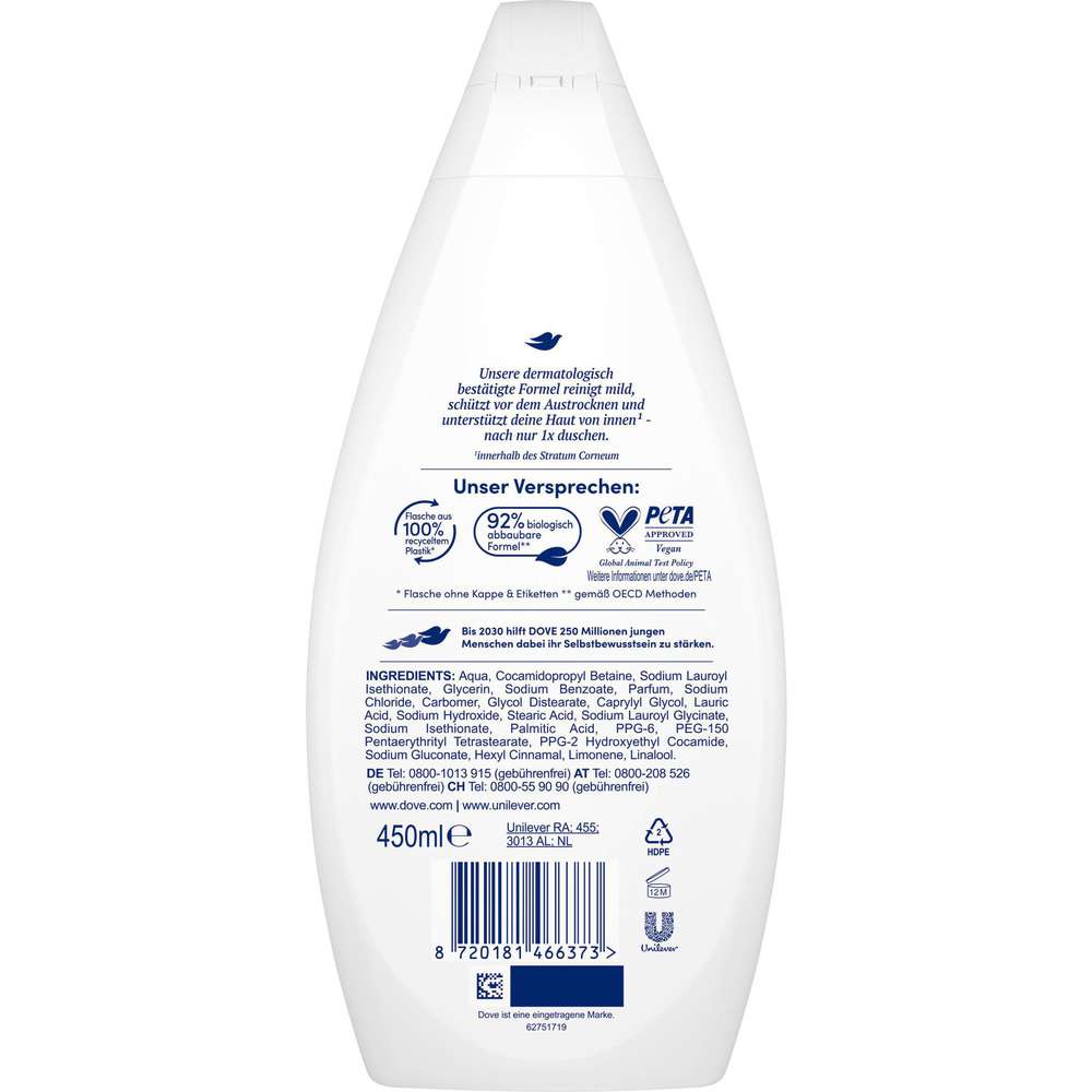 Produktabbildung Dove Pflegedusche, Hydrate