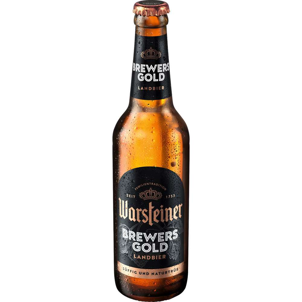 Produktabbildung Warsteiner Bierspezialität, Brewers Gold, 5,2 %