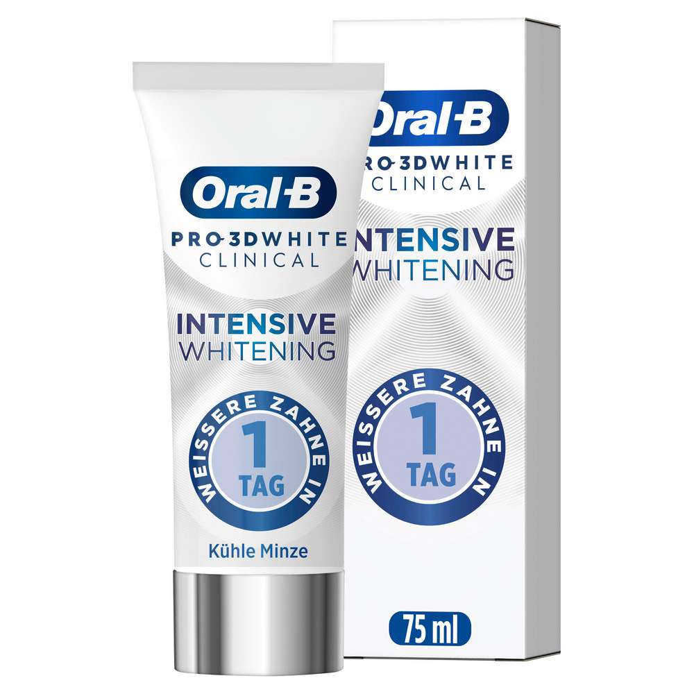 Produktabbildung Oral-B Zahncreme Pro 3D White Intensive Whitening, Kühle Minze