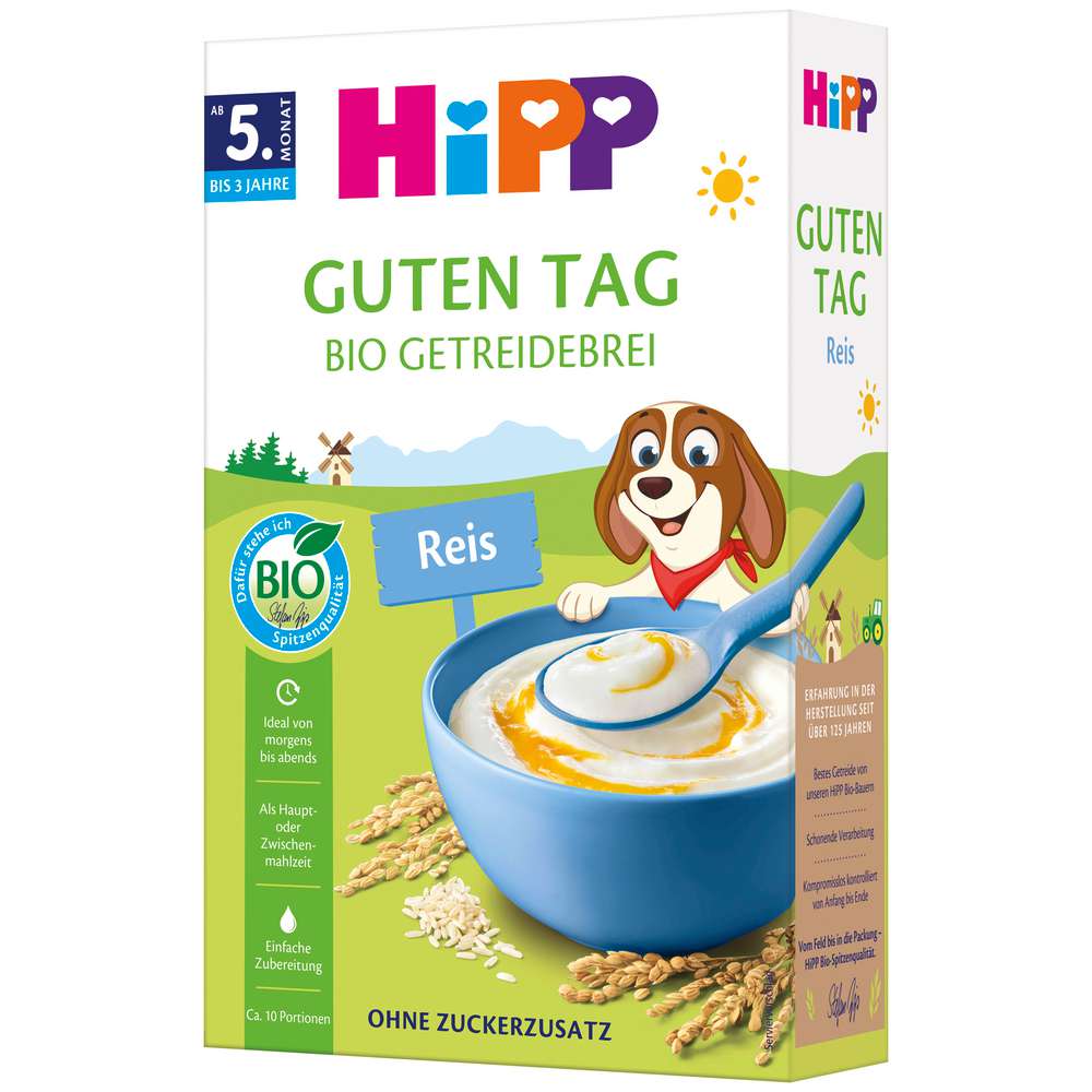Produktabbildung Hipp Bio Baby Reisbrei