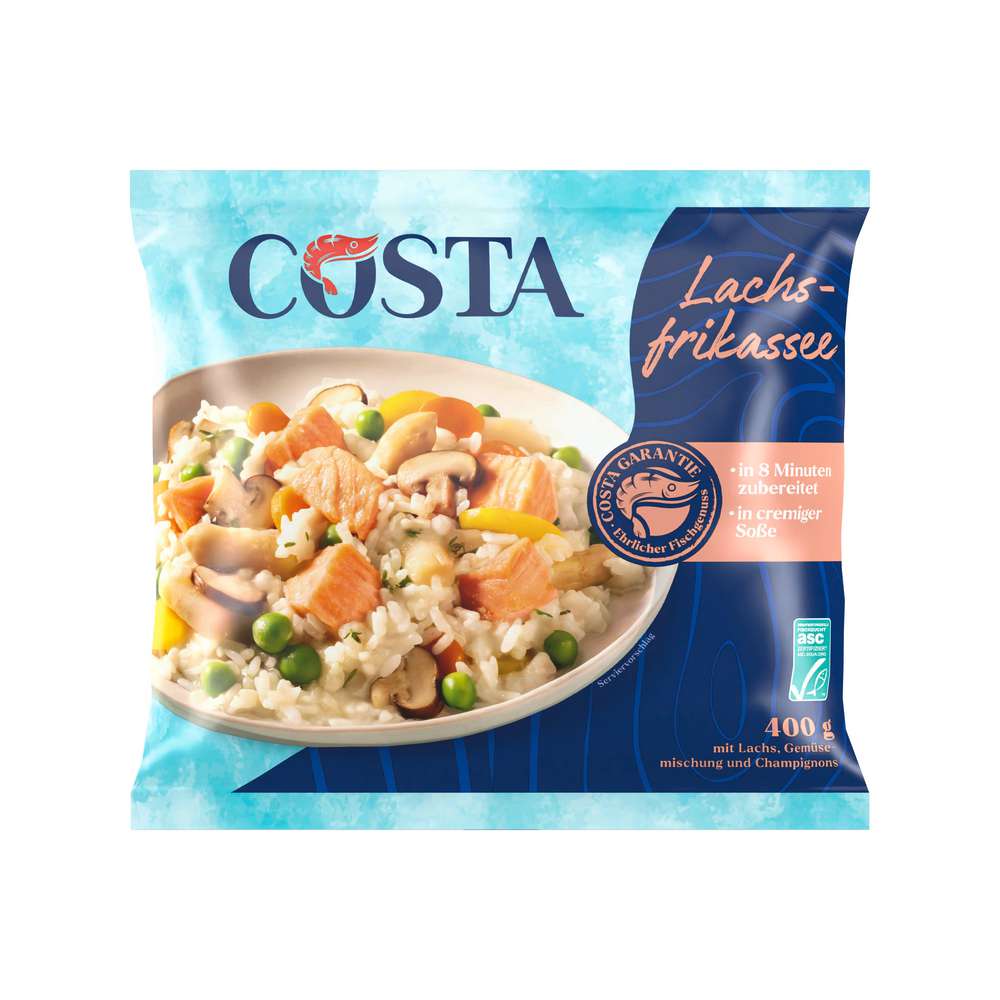 Produktabbildung Costa Lachsfrikassee in cremiger Sauce