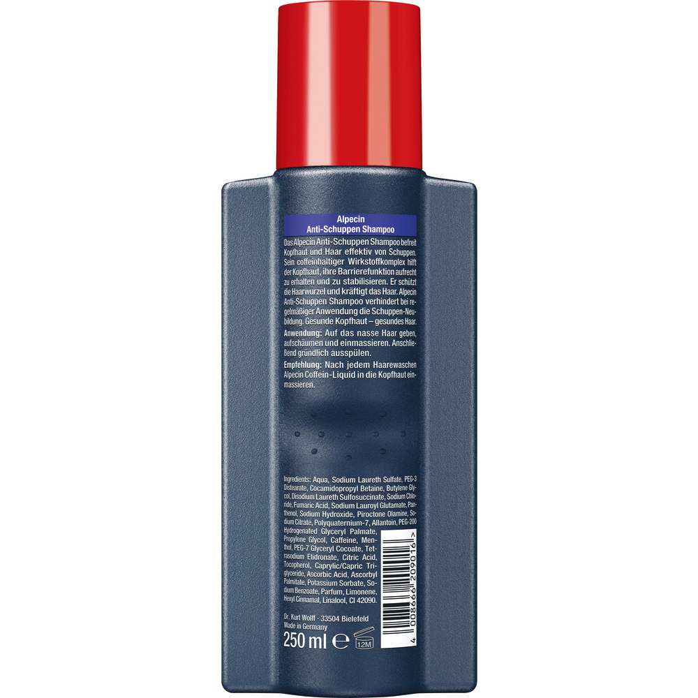 Produktabbildung Alpecin Shampoo A3, Anti-Schuppen