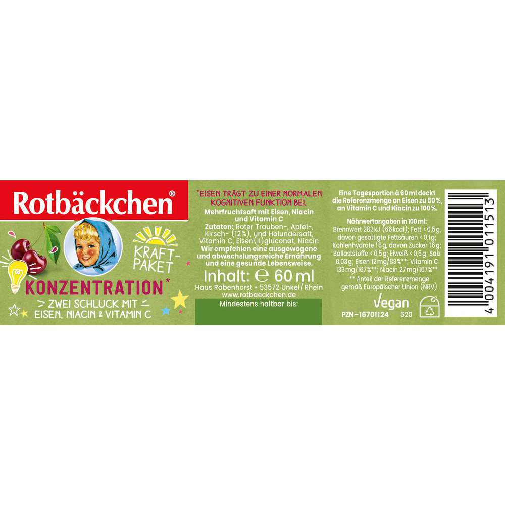 Produktabbildung Rotbäckchen Konzentration Mehrfrucht-Saft