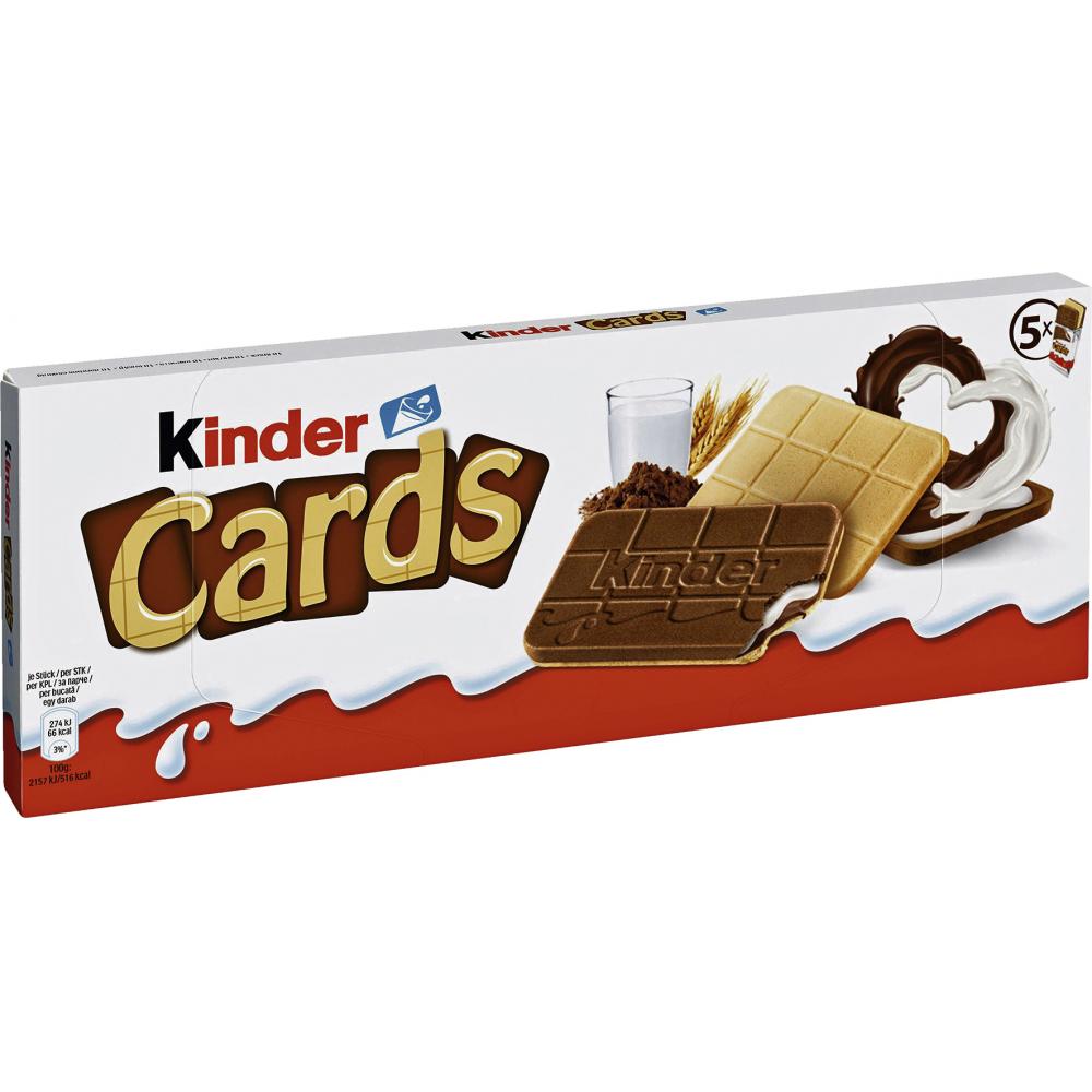 Produktabbildung keine Marke Ferrero Kinder Cards, 128 g
