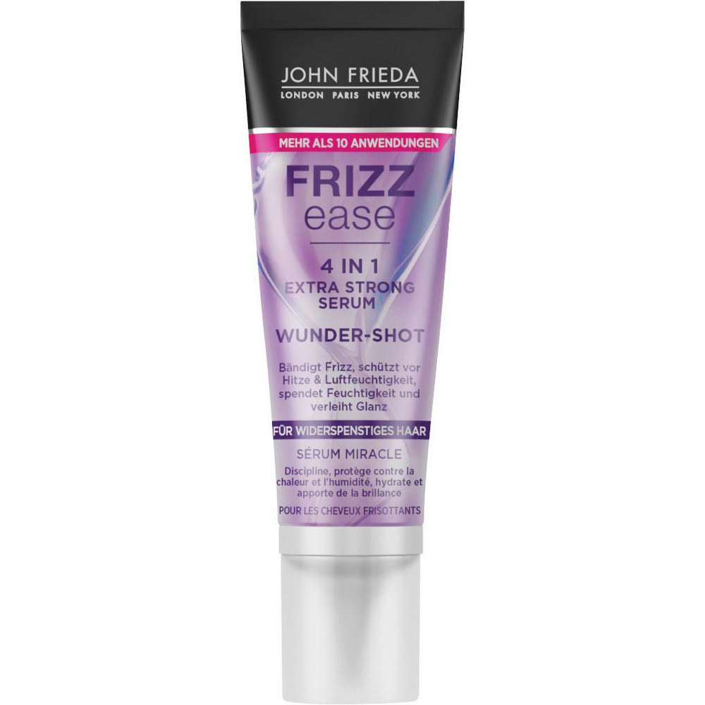 Produktabbildung John Frieda Frizz Ease Extra Strong Serum 4in1, Wunder-Shot