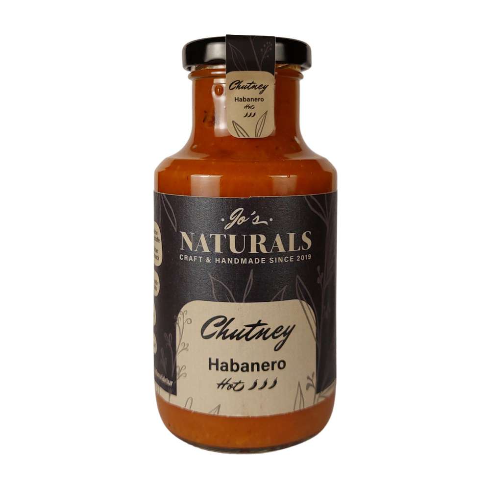 Produktabbildung Jo´s Naturals Chutney Habanero/Hot Sauce