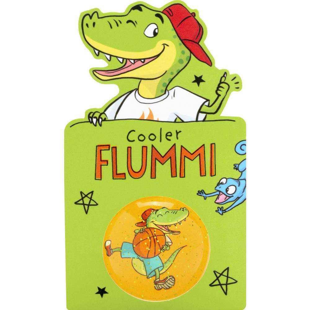 Produktabbildung Sheepworld Glitzerflummi Dino