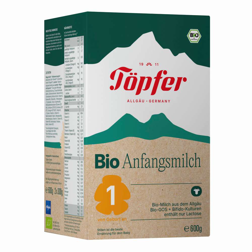 Produktabbildung Töpfer Lactana Anfangsmilch 1