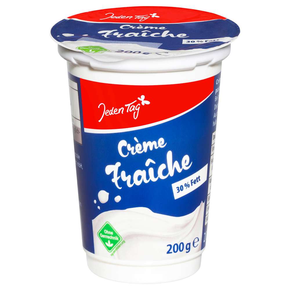 Produktabbildung Jeden Tag Crème Fraîche, 30% Fett