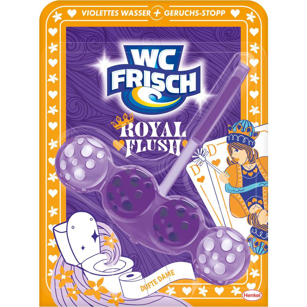 Produktabbildung WC Frisch WC-Duftspüler Karft Aktiv Violettspüler, Dufte Dame