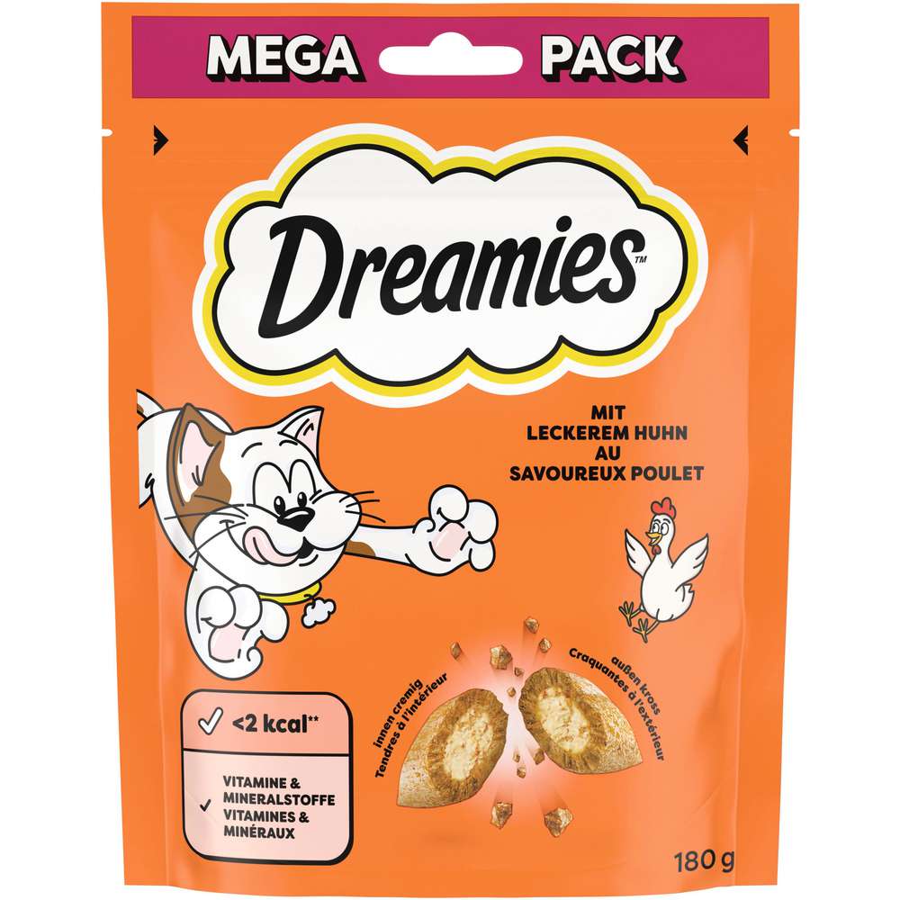 Produktabbildung Dreamies Katzen-Snacks, Huhn