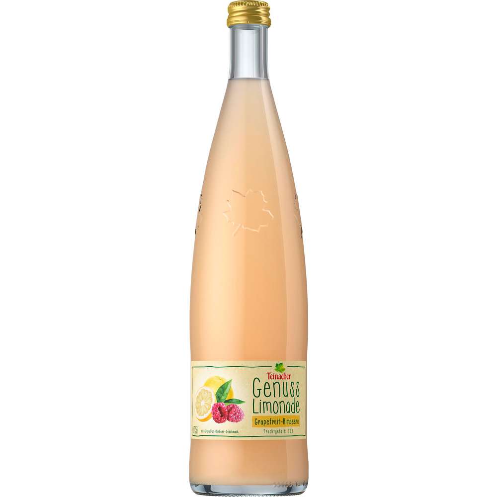 Produktabbildung Teinacher Genusslimonade, Grapefruit-Himbeere
