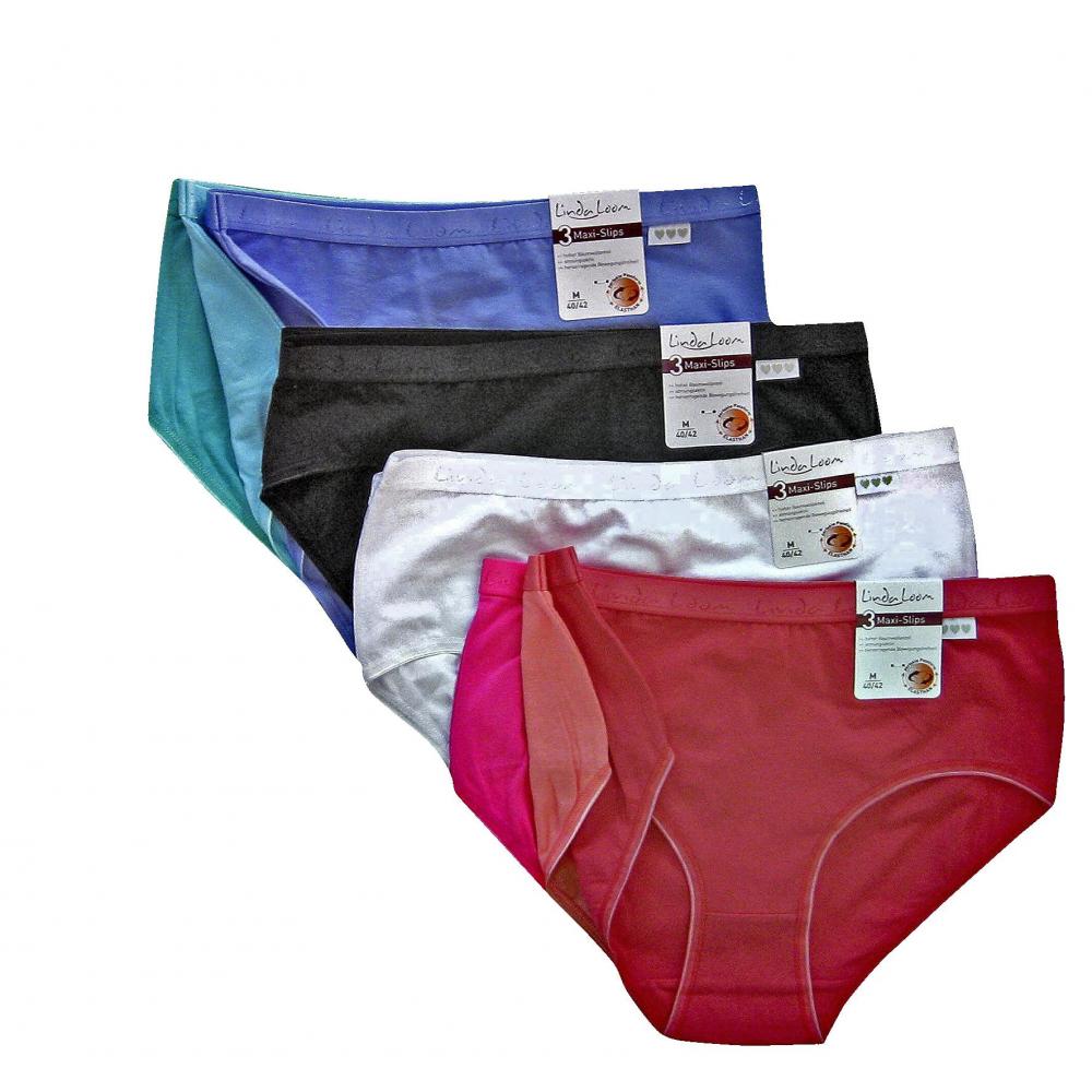 Produktabbildung keine Marke Damen-Slips, je 3er-Pack