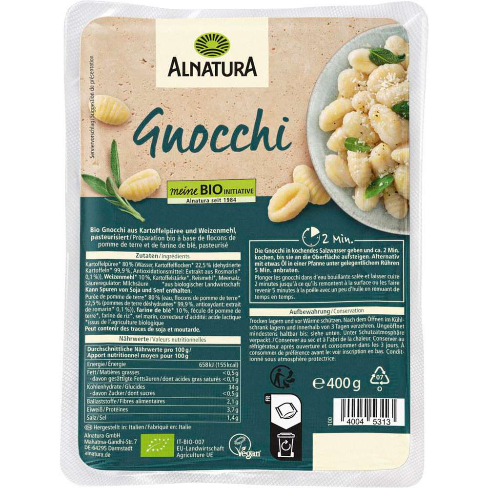 Produktabbildung Alnatura Gnocchi