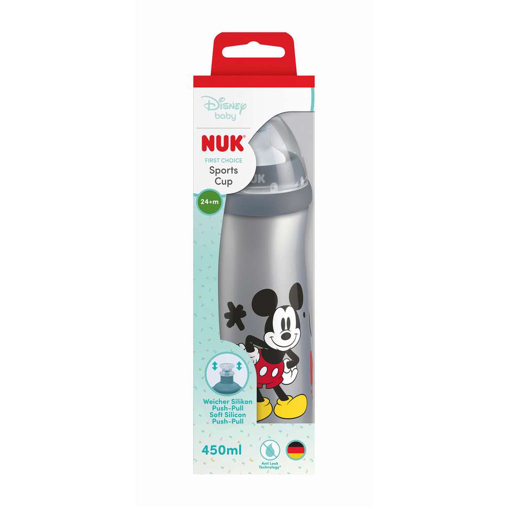 Produktabbildung Nuk Baby-Trinkflasche Sports Cup, Mickey oder Minnie Mouse