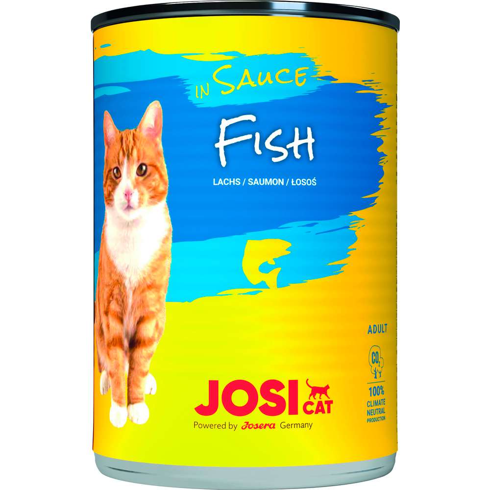 Produktabbildung JosiCat Katzen-Nassfutter, Lachs in Sauce