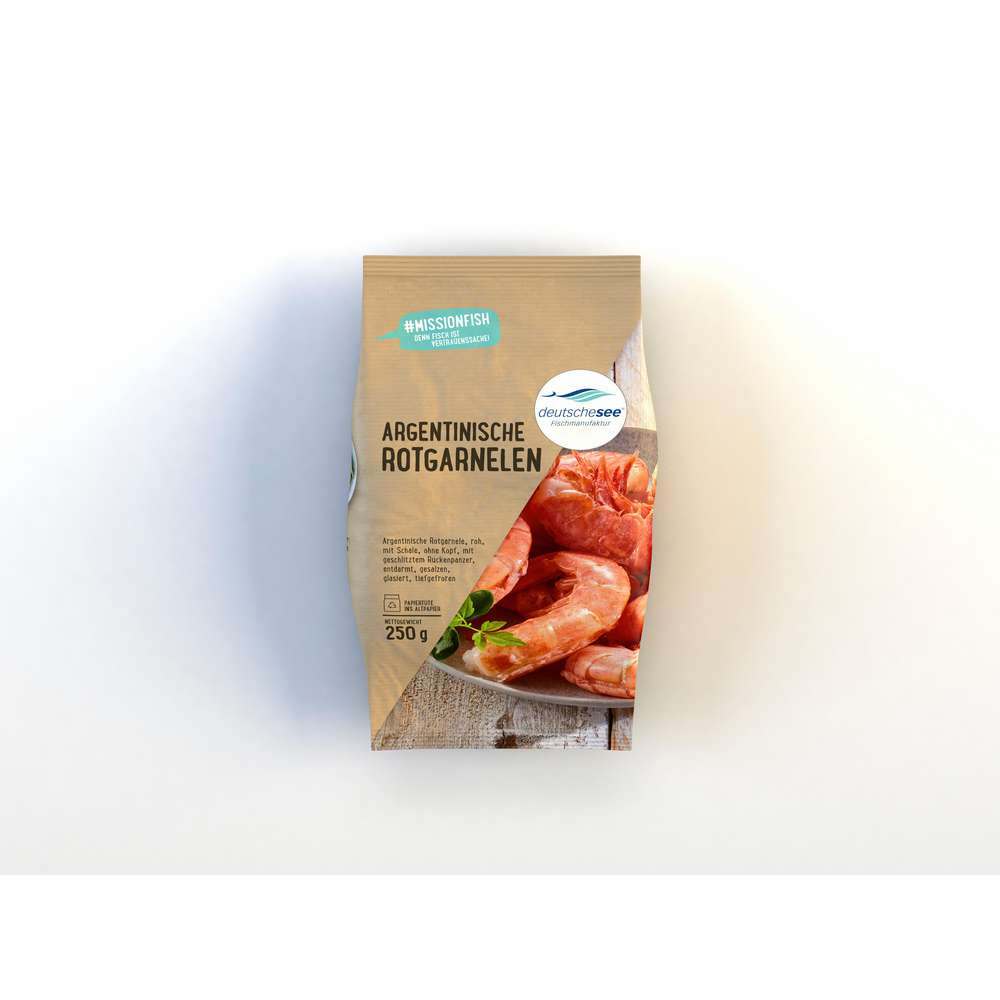 Produktabbildung Deutsche See Argentinische Rotgarnelen