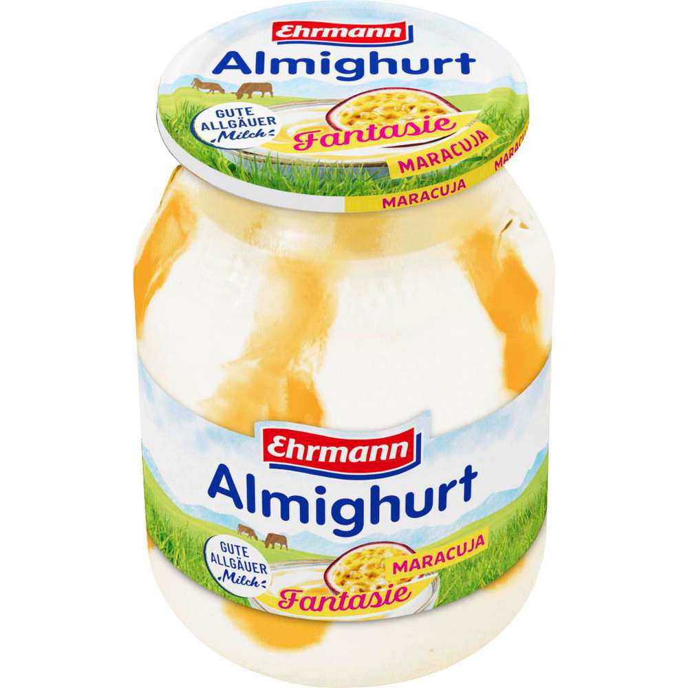 Produktabbildung Ehrmann Fruchtjoghurt Almighurt, Maracuja