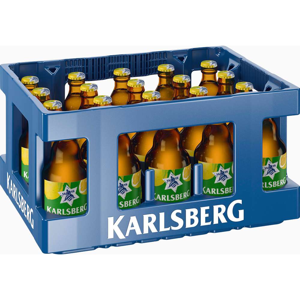 Produktabbildung Karlsberg Biermischgetränk, Stubbi, Natur-Radler, 2,5 % (20x 0,330 Liter)