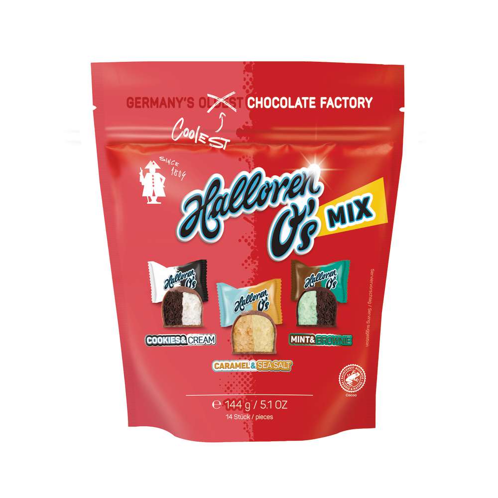 Produktabbildung Halloren Pralinen, O's Mix