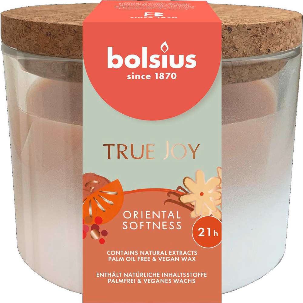 Produktabbildung Bolsius Duftkerze True Joy, Oriental Softness