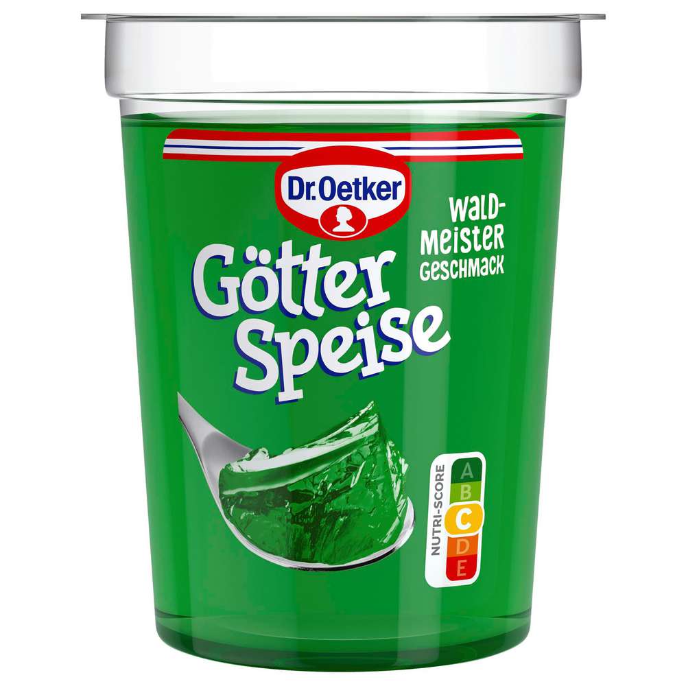 Produktabbildung Dr. Oetker Götterspeise Waldmeister