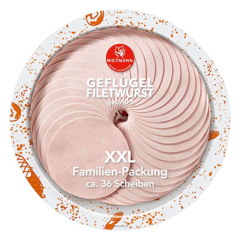 Produktabbildung Wiltmann Geflügel-Filetwurst, fein