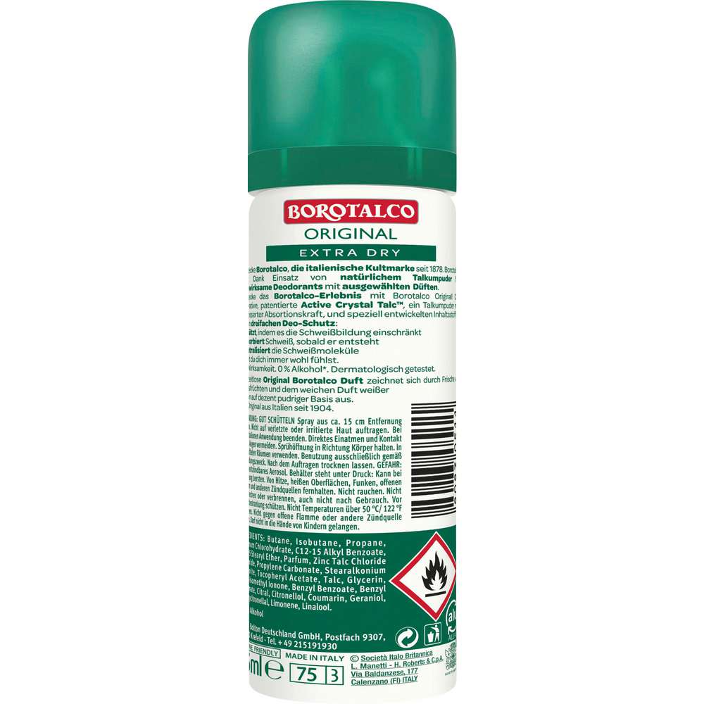 Produktabbildung Borotalco Deospray, Original