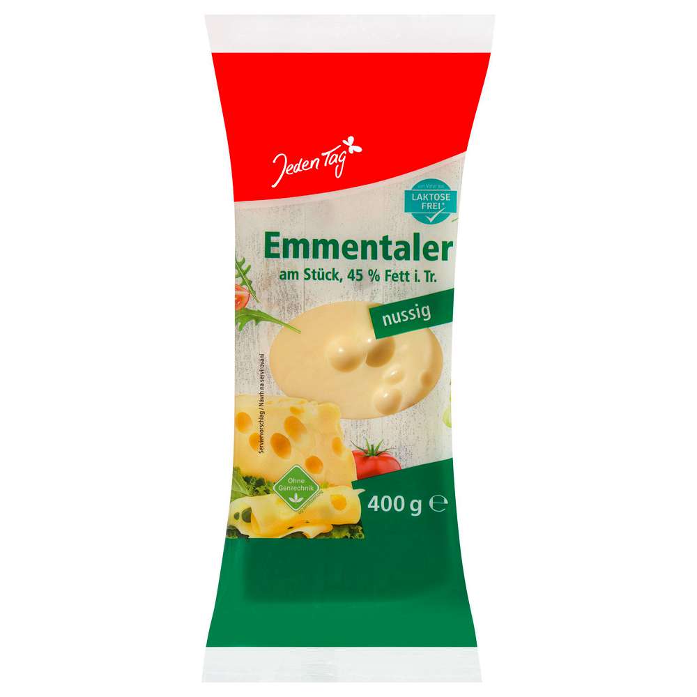 Produktabbildung Jeden Tag Schnittkäse, Emmentaler