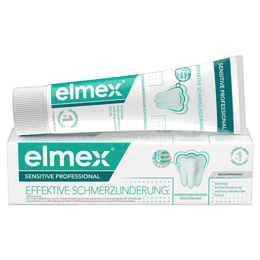 Produktabbildung elmex Zahncreme sensitive professional