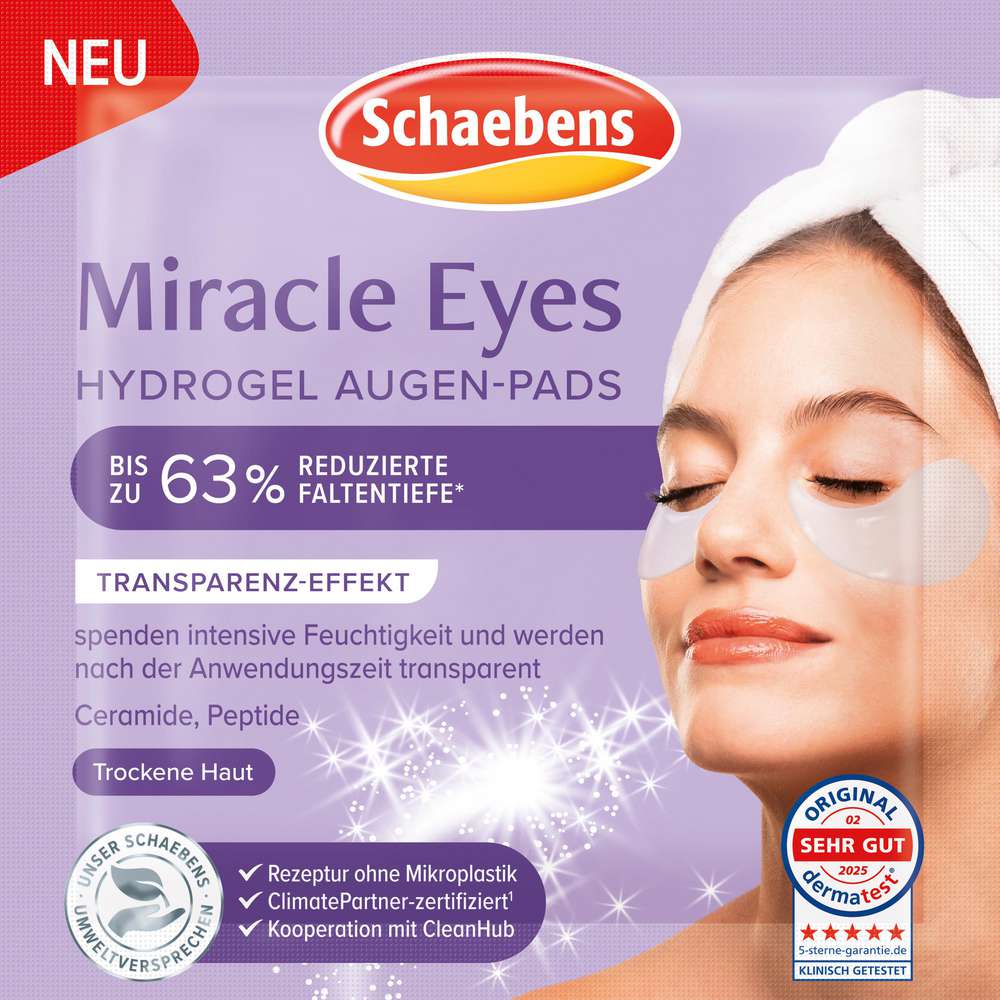 Produktabbildung Schaebens Miracle Eyes Hydrogel Pads
