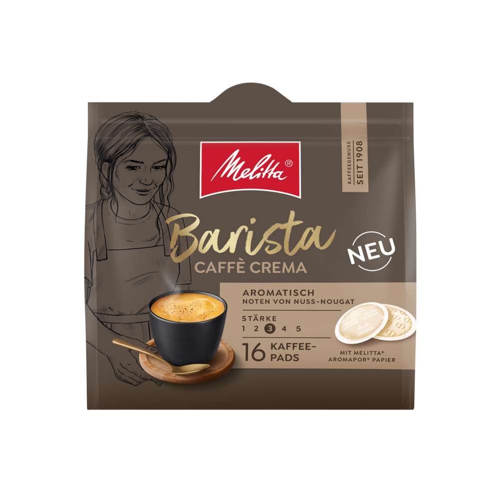Produktabbildung Melitta Kaffee-Pads Barista, Caffè Crema
