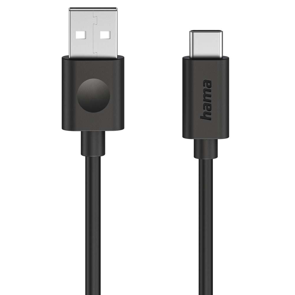 Produktabbildung Hama Ladekabel,USB-A-USB-C, 60 W,1,2m