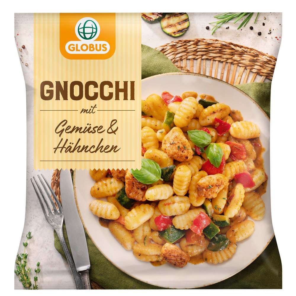 Produktabbildung GLOBUS  Gnocchi mit Gemüse & Hähnchen