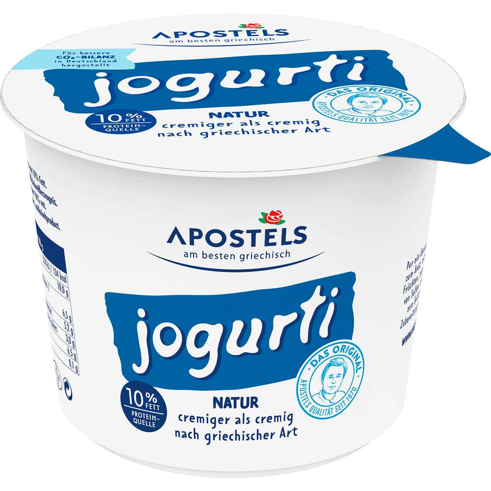 Produktabbildung Apostels Joghurt nach griechischer Art Jogurti, 10% Fett