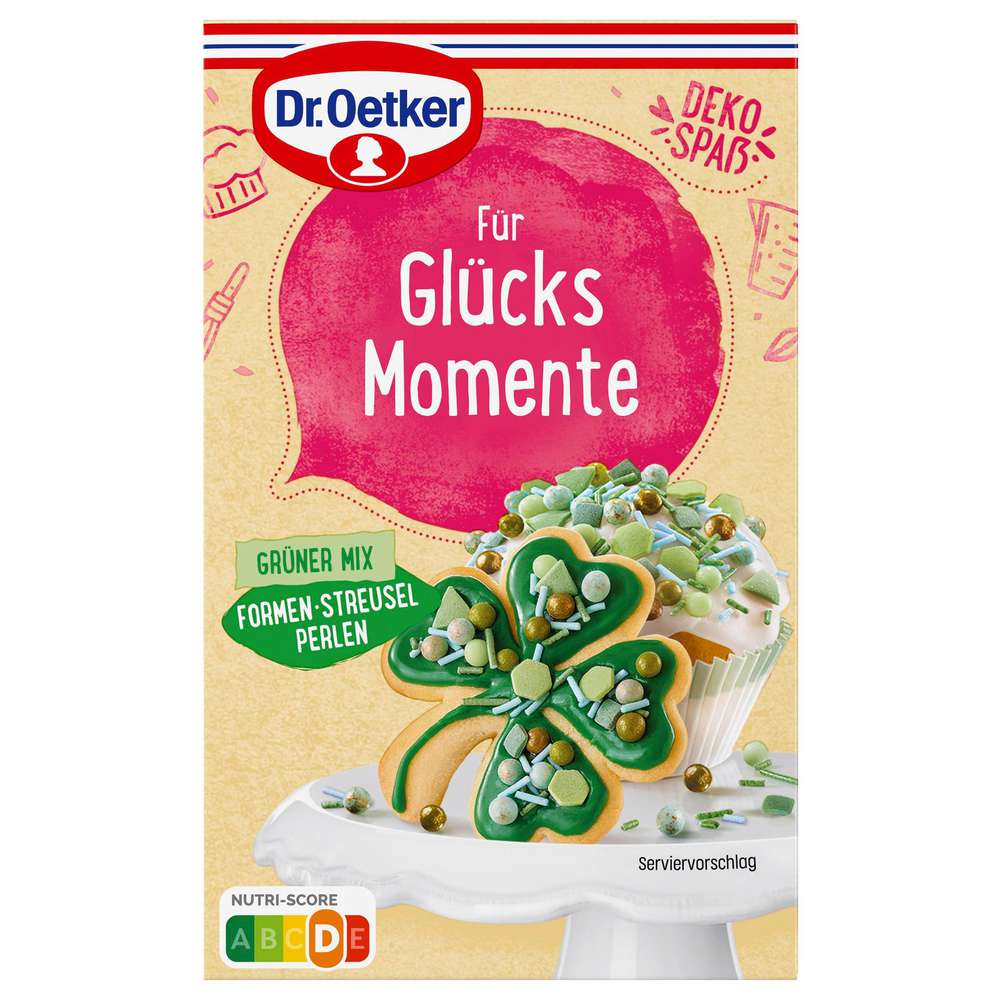 Produktabbildung Dr. Oetker Dekor Kreation, Grüner Mix