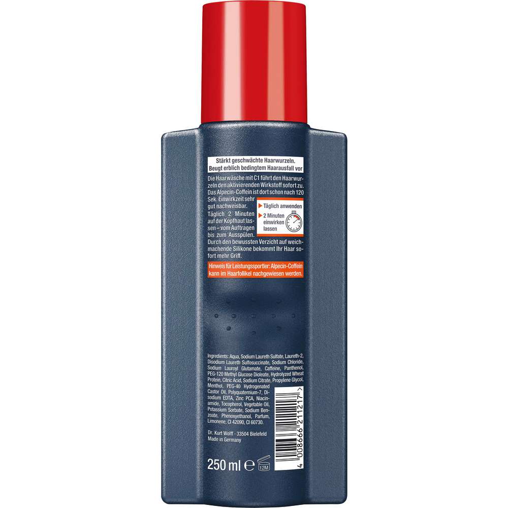 Produktabbildung Alpecin Shampoo C1, Coffein
