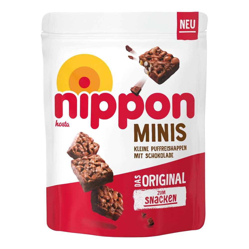 Produktabbildung Nippon Puffreishappen Minis mit Schokolade