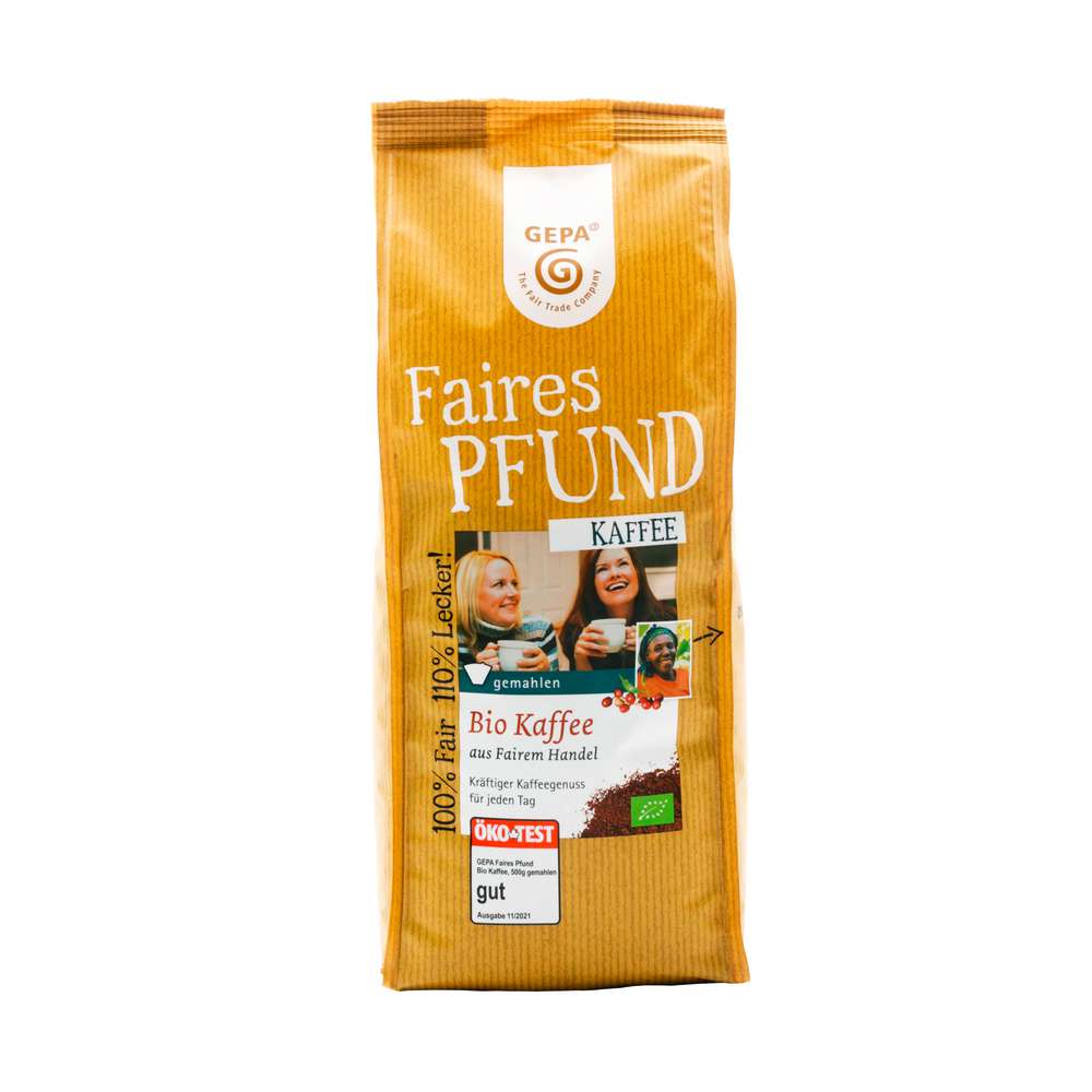 Produktabbildung Gepa Bio Kaffee Das Faire Pfund, gemahlen