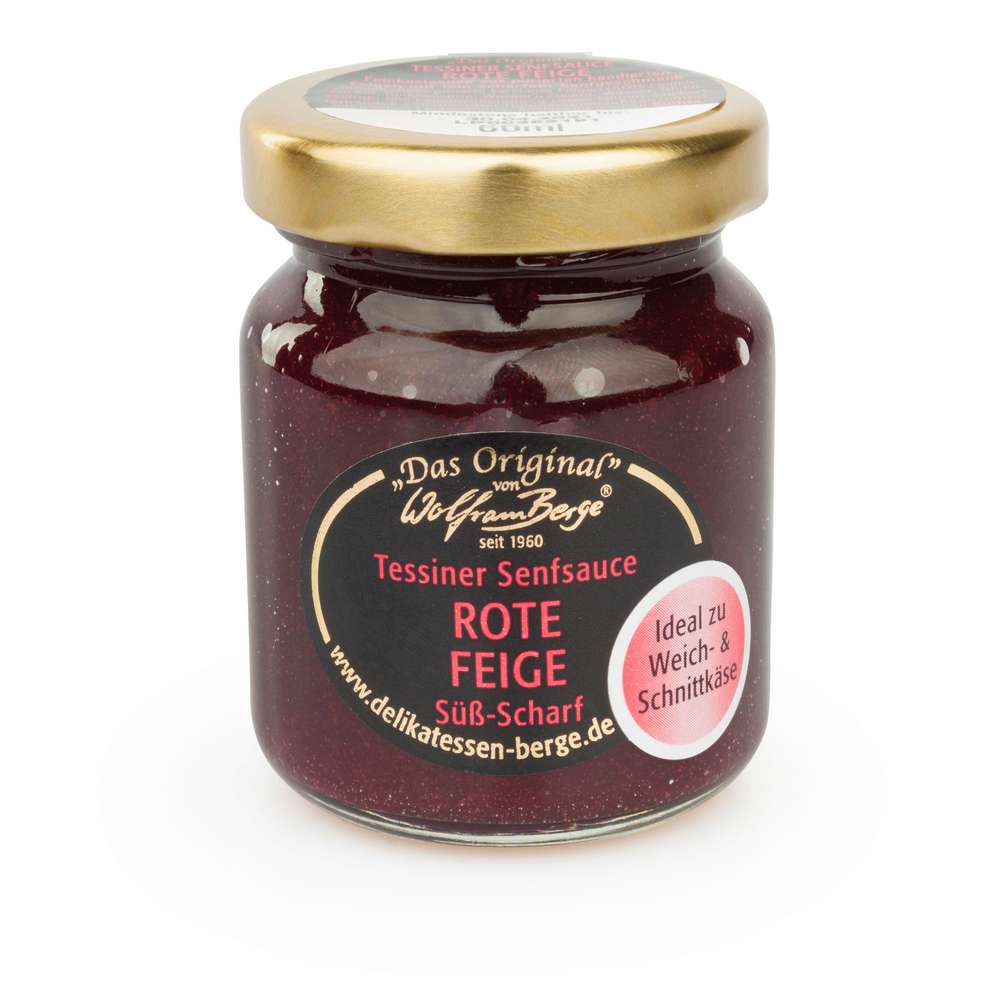 Produktabbildung Wolfram Berge Tessiner Senfsauce, Rote Feige