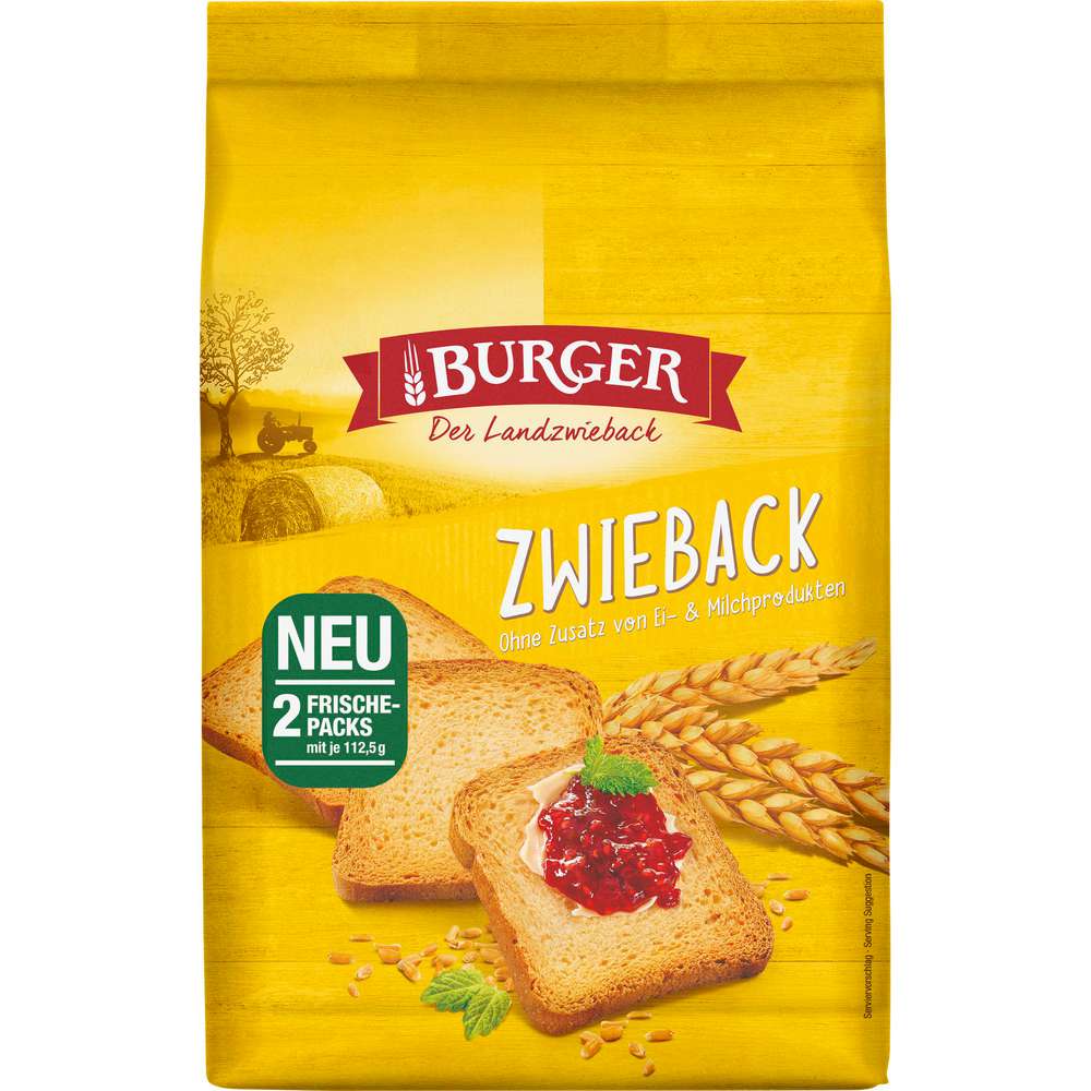 Produktabbildung Burger Zwieback