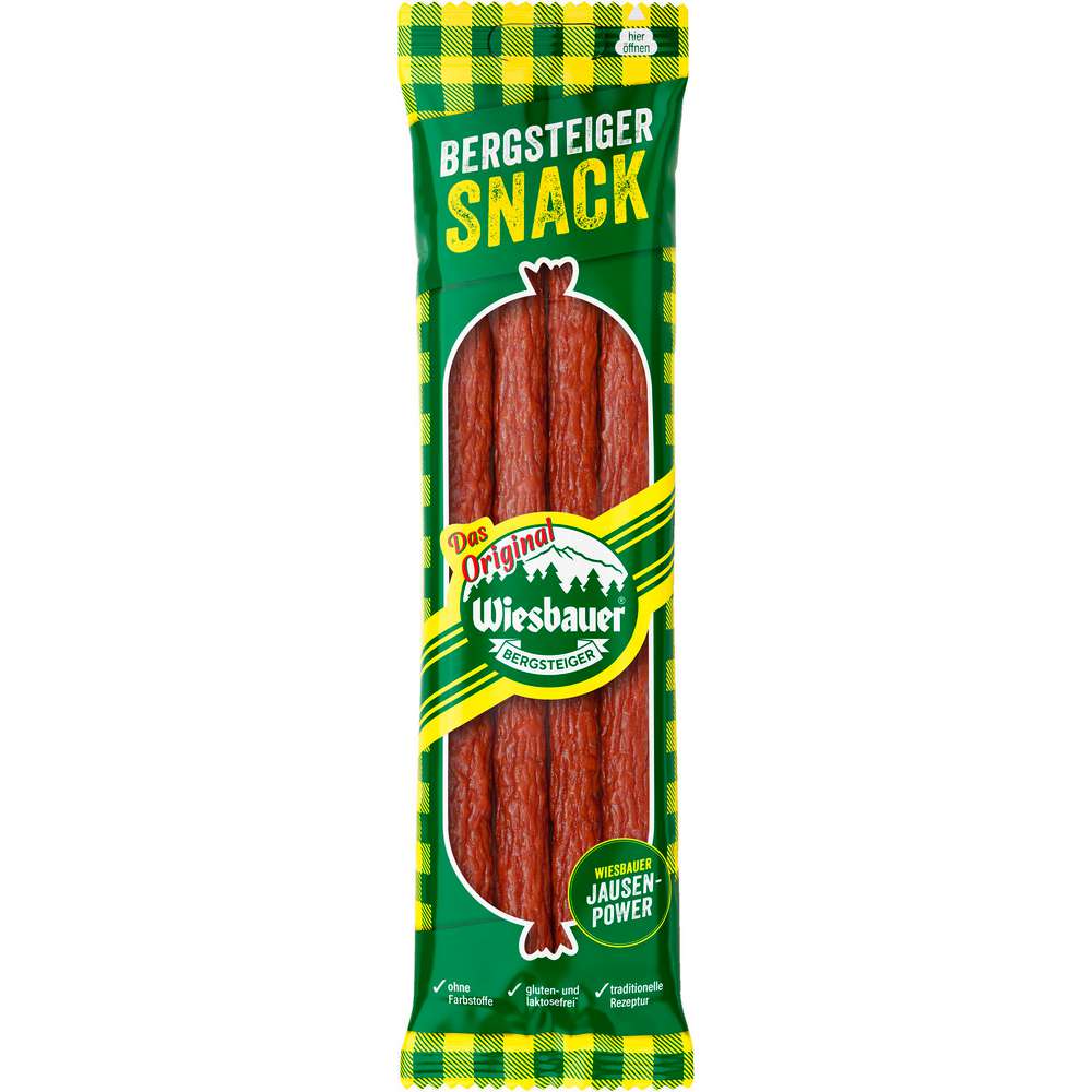 Produktabbildung Wiesbauer Bergsteiger Junior geräucherte Wurst