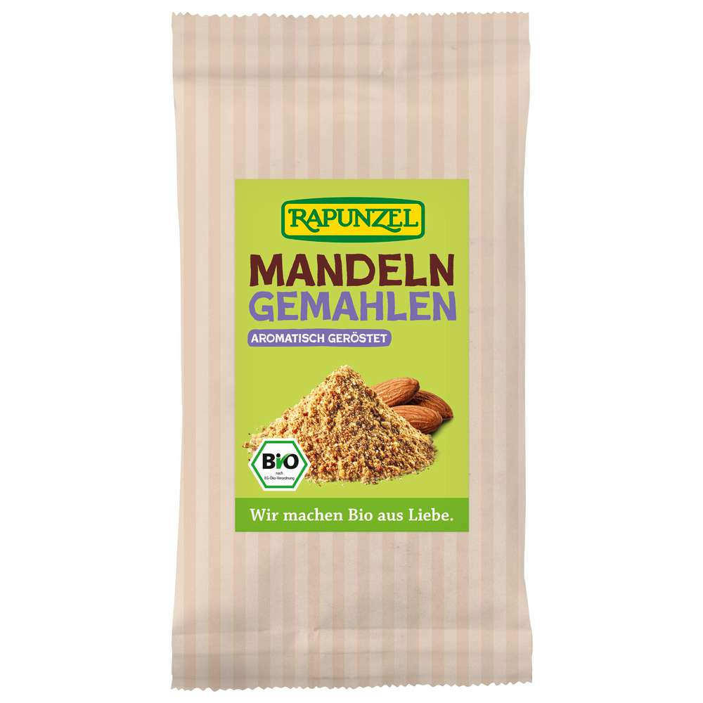 Produktabbildung Rapunzel Bio Mandeln geröstet & gemahlen