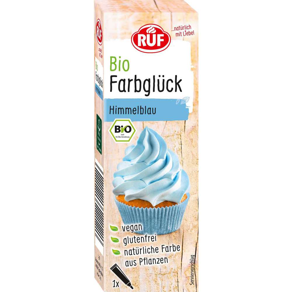 Produktabbildung RUF Bio Farbglück, Himmelblau