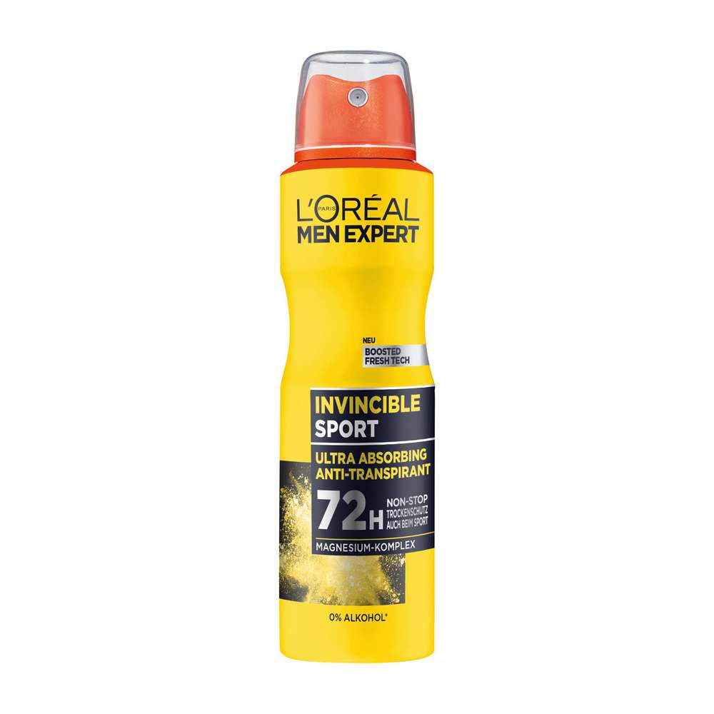 Produktabbildung L'Oreal Paris Deospray Men Expert, Invincible Sport