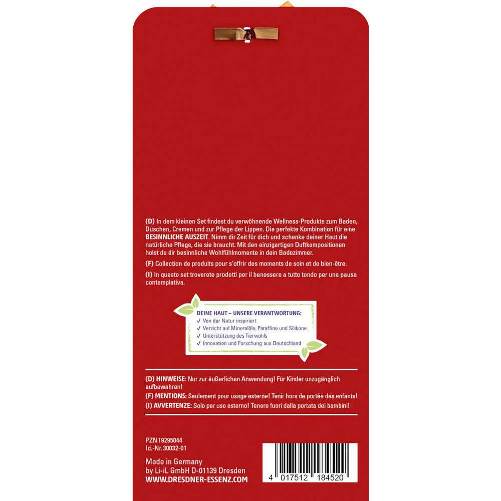 Produktabbildung Dresdner Essenz Geschenkset Wellness-Produkte, Besinnliche Auszeit