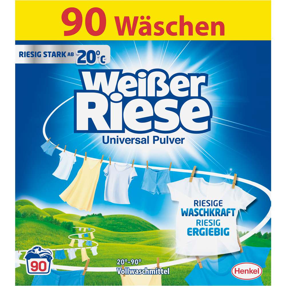 Produktabbildung Weißer Riese Universal-Waschmittel, Pulver